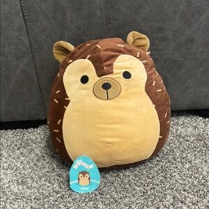 Squishmallows Brown and Tan Stuffed Animal